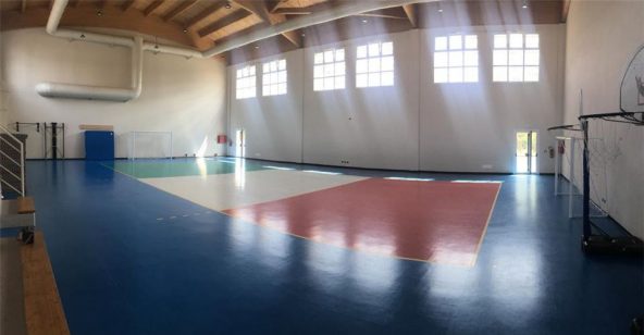 Palestra Ponte Taro Sport Leafness campo interno